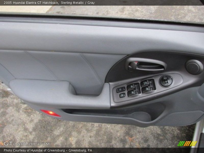 Sterling Metallic / Gray 2005 Hyundai Elantra GT Hatchback