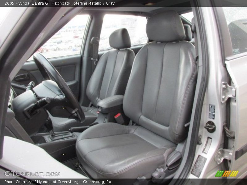 Sterling Metallic / Gray 2005 Hyundai Elantra GT Hatchback