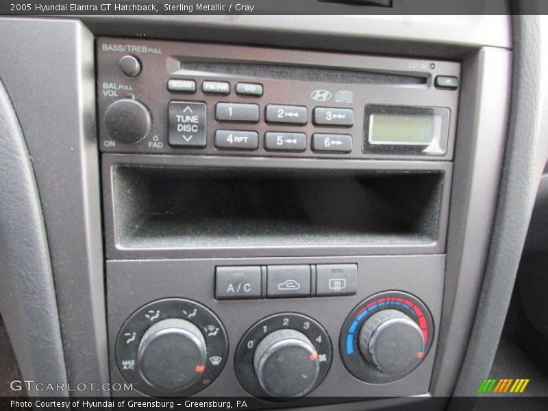 Sterling Metallic / Gray 2005 Hyundai Elantra GT Hatchback