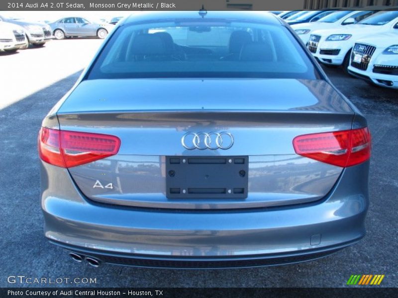 Monsoon Grey Metallic / Black 2014 Audi A4 2.0T Sedan