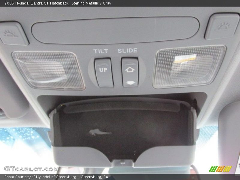 Sterling Metallic / Gray 2005 Hyundai Elantra GT Hatchback