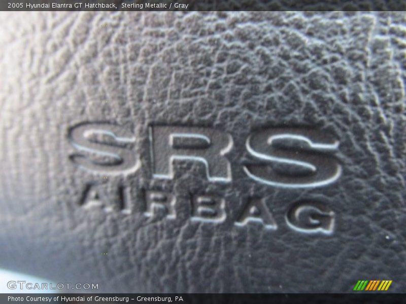 Sterling Metallic / Gray 2005 Hyundai Elantra GT Hatchback