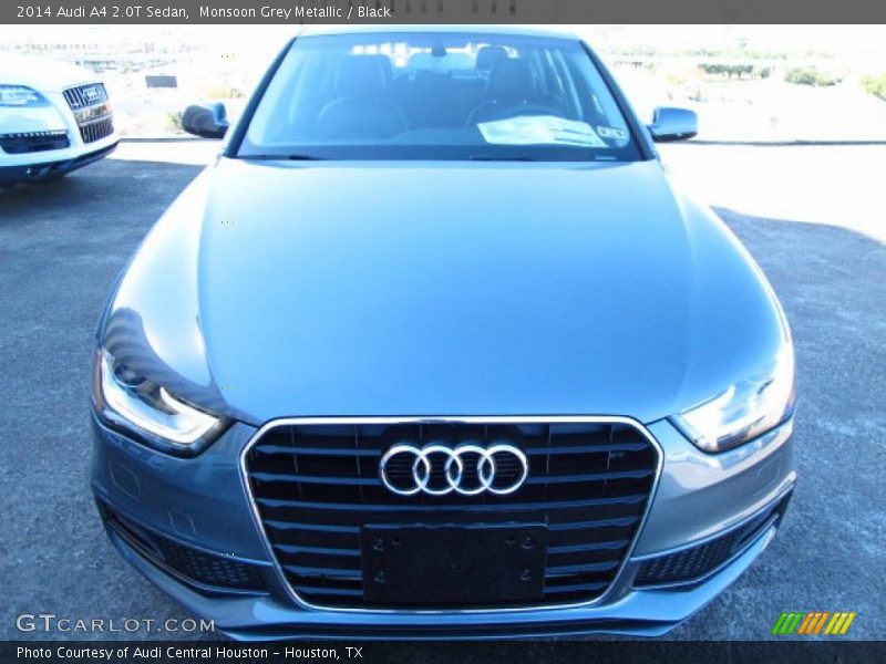 Monsoon Grey Metallic / Black 2014 Audi A4 2.0T Sedan
