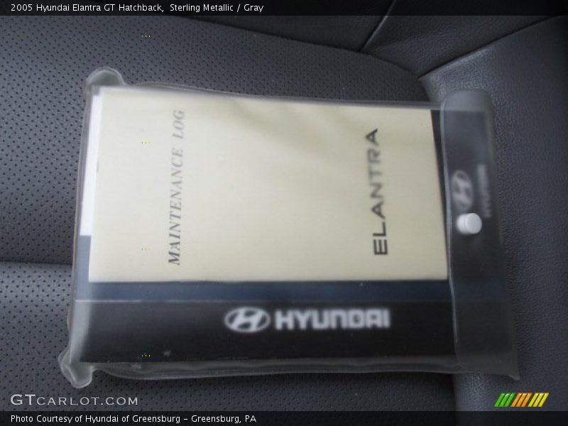 Sterling Metallic / Gray 2005 Hyundai Elantra GT Hatchback