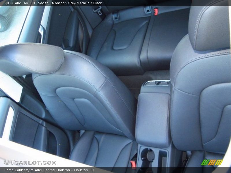 Monsoon Grey Metallic / Black 2014 Audi A4 2.0T Sedan