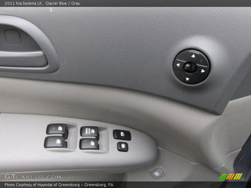Glacier Blue / Gray 2011 Kia Sedona LX