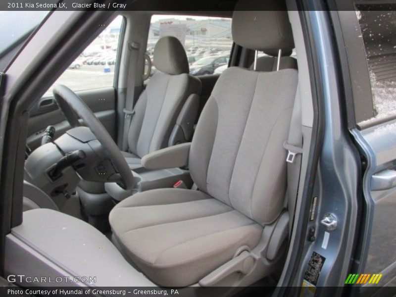 Glacier Blue / Gray 2011 Kia Sedona LX