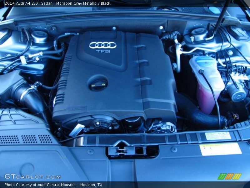 Monsoon Grey Metallic / Black 2014 Audi A4 2.0T Sedan