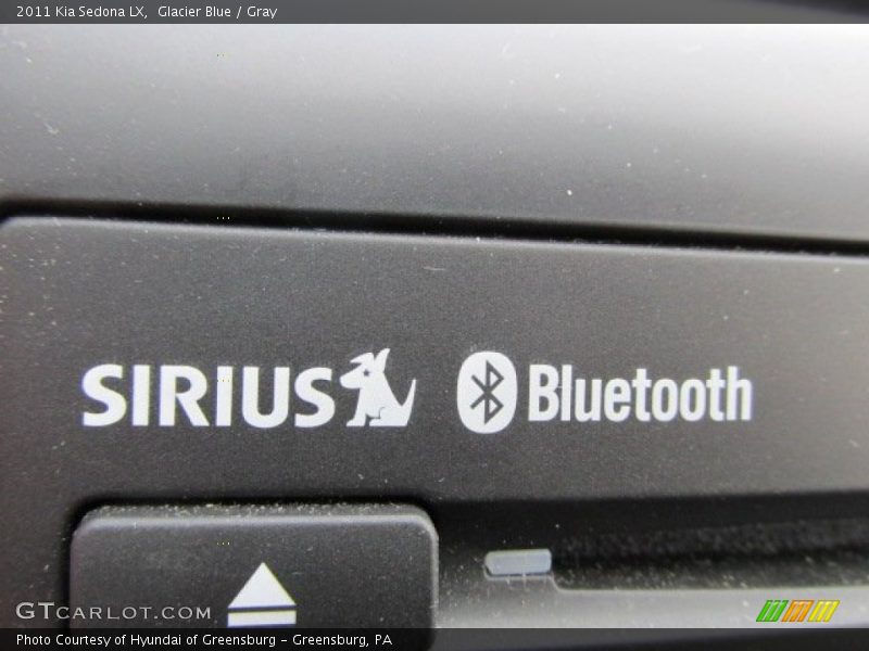 Glacier Blue / Gray 2011 Kia Sedona LX