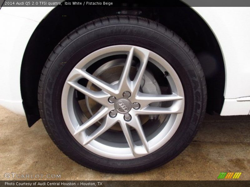 Ibis White / Pistachio Beige 2014 Audi Q5 2.0 TFSI quattro