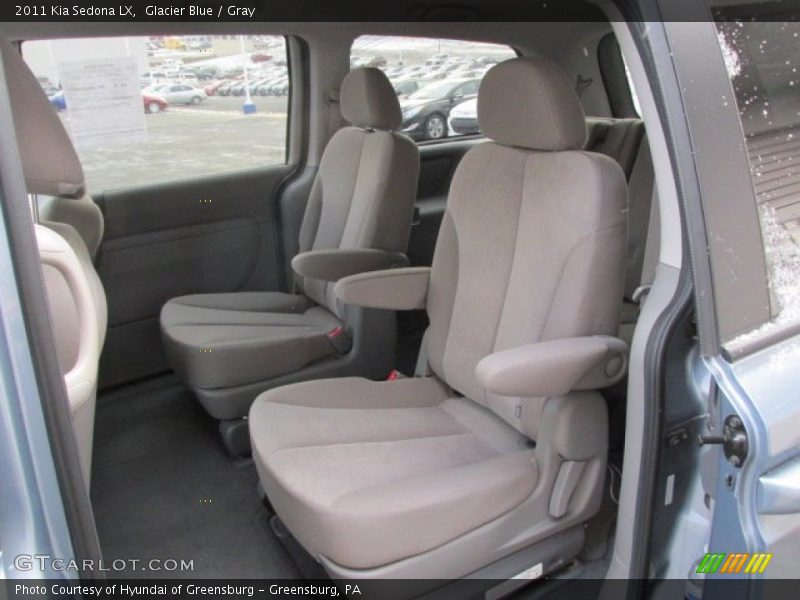 Glacier Blue / Gray 2011 Kia Sedona LX