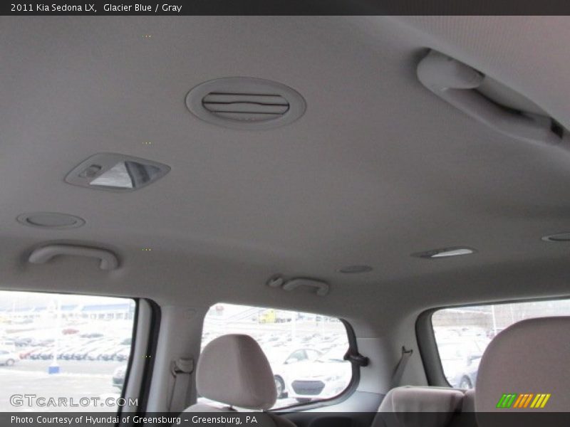 Glacier Blue / Gray 2011 Kia Sedona LX