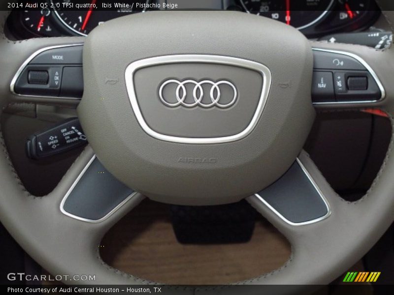 Ibis White / Pistachio Beige 2014 Audi Q5 2.0 TFSI quattro
