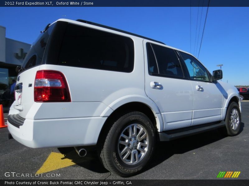 Oxford White / Stone 2012 Ford Expedition XLT
