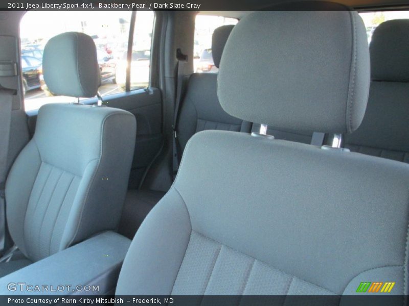 Blackberry Pearl / Dark Slate Gray 2011 Jeep Liberty Sport 4x4