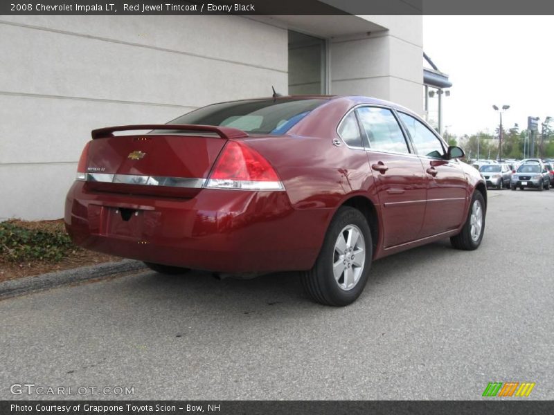 Red Jewel Tintcoat / Ebony Black 2008 Chevrolet Impala LT