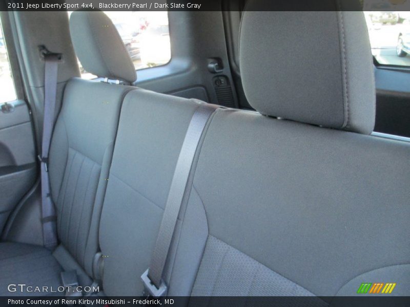 Blackberry Pearl / Dark Slate Gray 2011 Jeep Liberty Sport 4x4