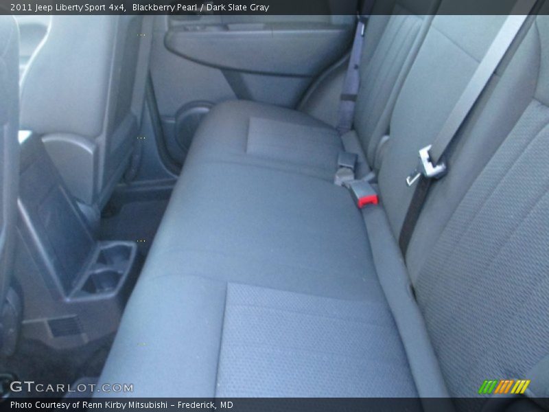 Blackberry Pearl / Dark Slate Gray 2011 Jeep Liberty Sport 4x4