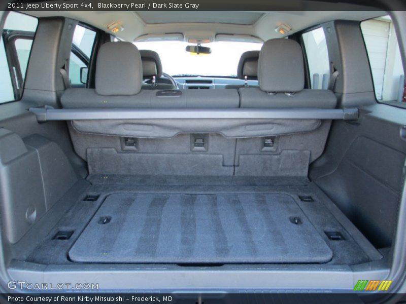 Blackberry Pearl / Dark Slate Gray 2011 Jeep Liberty Sport 4x4