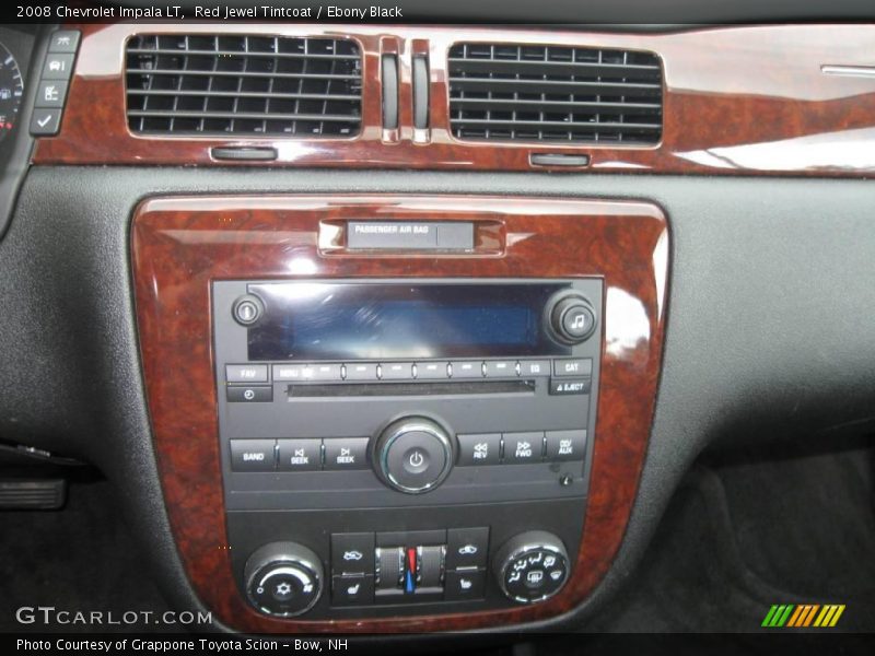 Red Jewel Tintcoat / Ebony Black 2008 Chevrolet Impala LT