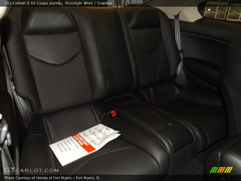 Moonlight White / Graphite 2014 Infiniti Q 60 Coupe Journey