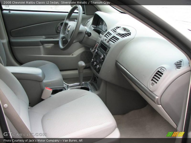 Silverstone Metallic / Titanium Gray 2008 Chevrolet Malibu Classic LS Sedan
