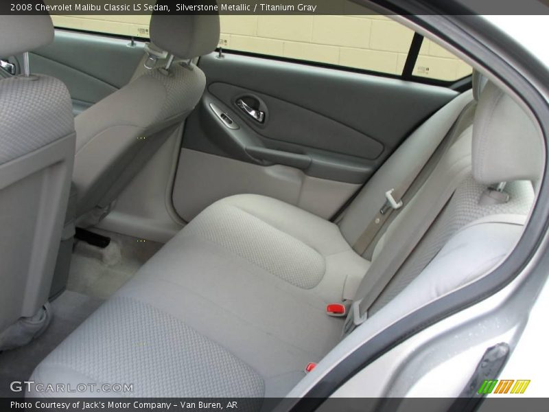 Silverstone Metallic / Titanium Gray 2008 Chevrolet Malibu Classic LS Sedan