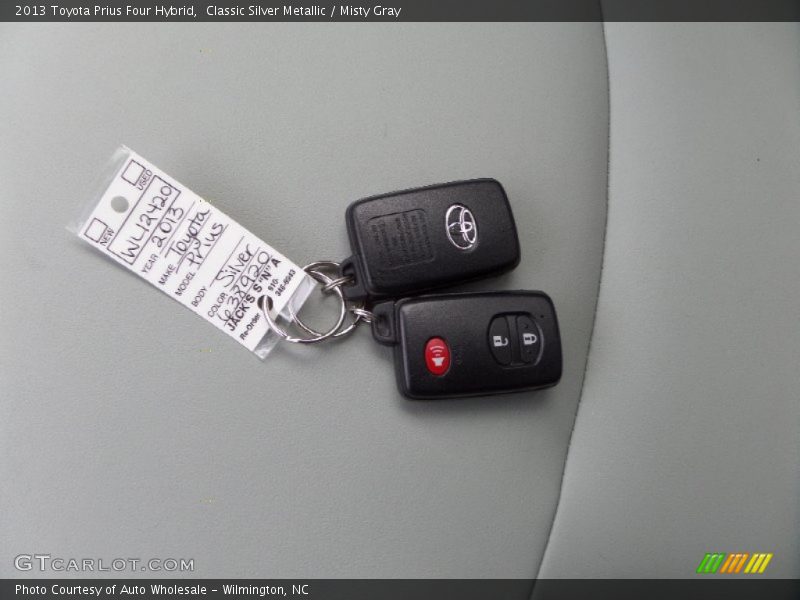 Keys of 2013 Prius Four Hybrid