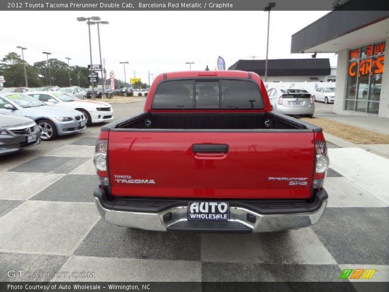 Barcelona Red Metallic / Graphite 2012 Toyota Tacoma Prerunner Double Cab