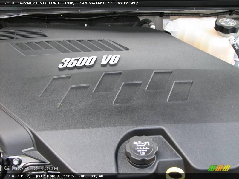 Silverstone Metallic / Titanium Gray 2008 Chevrolet Malibu Classic LS Sedan