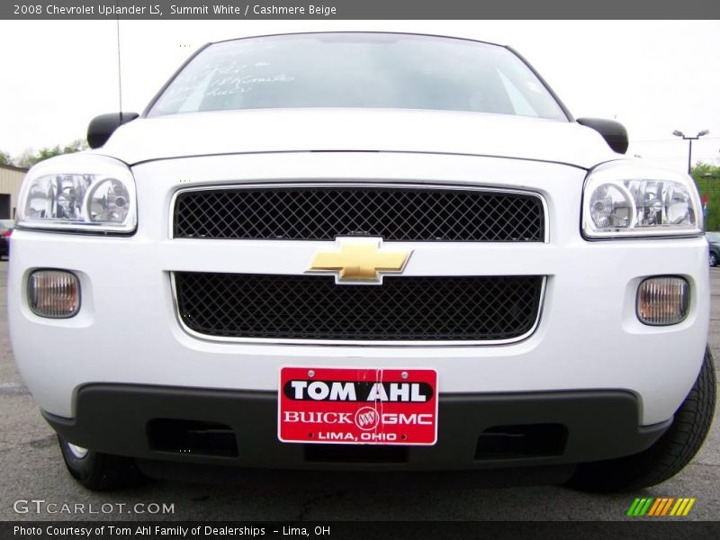 Summit White / Cashmere Beige 2008 Chevrolet Uplander LS