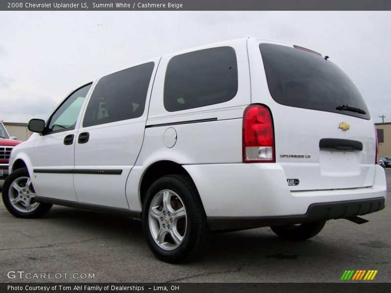 Summit White / Cashmere Beige 2008 Chevrolet Uplander LS