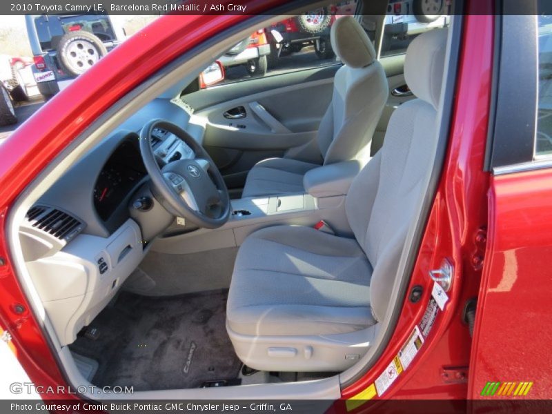 Barcelona Red Metallic / Ash Gray 2010 Toyota Camry LE