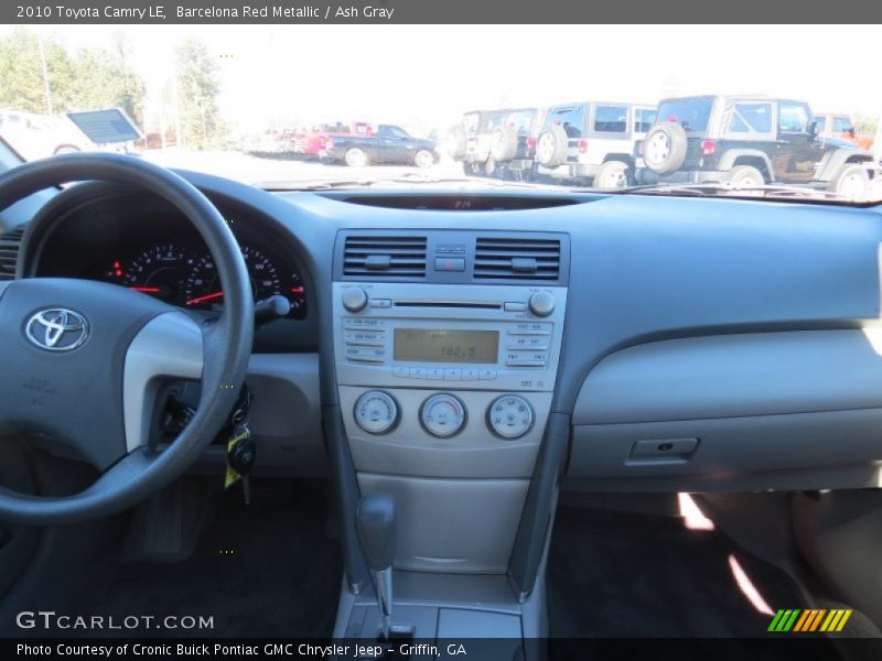 Barcelona Red Metallic / Ash Gray 2010 Toyota Camry LE