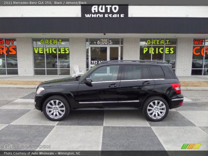 Black / Almond/Black 2011 Mercedes-Benz GLK 350