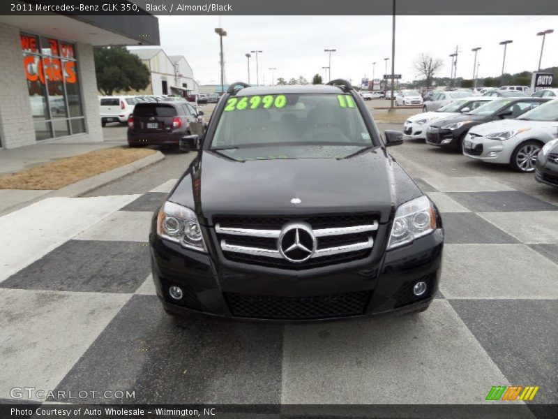 Black / Almond/Black 2011 Mercedes-Benz GLK 350