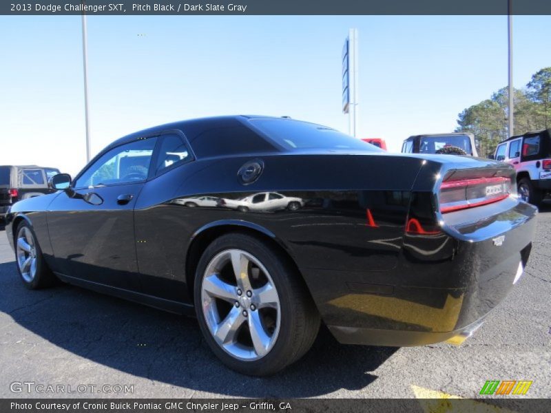 Pitch Black / Dark Slate Gray 2013 Dodge Challenger SXT
