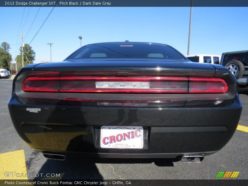 Pitch Black / Dark Slate Gray 2013 Dodge Challenger SXT