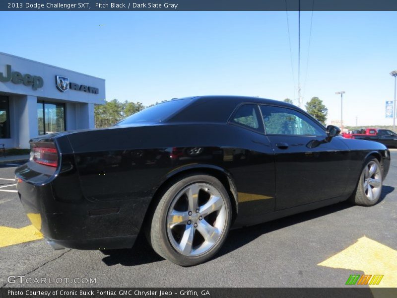 Pitch Black / Dark Slate Gray 2013 Dodge Challenger SXT