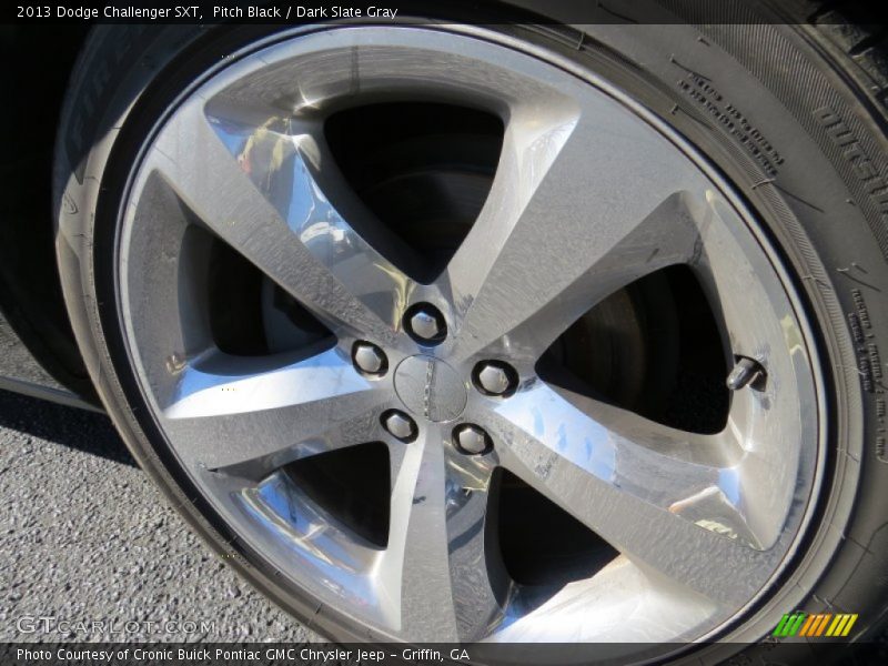 Pitch Black / Dark Slate Gray 2013 Dodge Challenger SXT