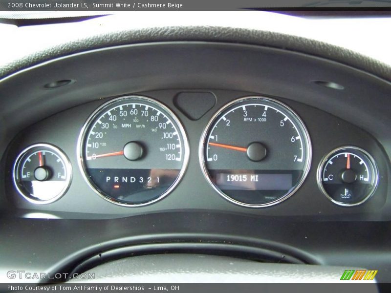 Summit White / Cashmere Beige 2008 Chevrolet Uplander LS