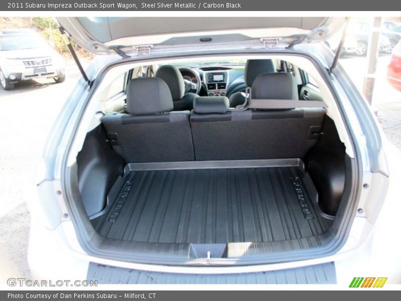 Steel Silver Metallic / Carbon Black 2011 Subaru Impreza Outback Sport Wagon