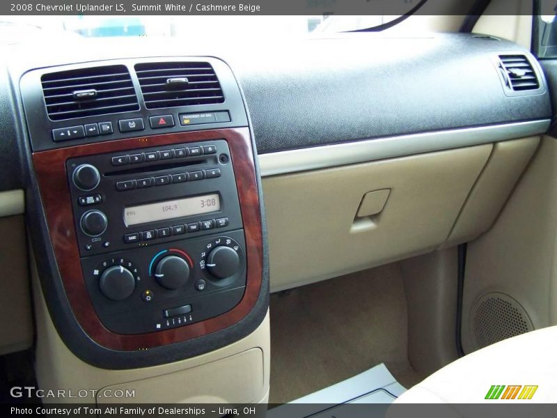 Summit White / Cashmere Beige 2008 Chevrolet Uplander LS