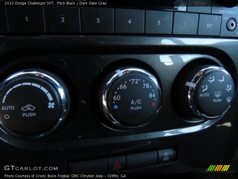 Pitch Black / Dark Slate Gray 2013 Dodge Challenger SXT