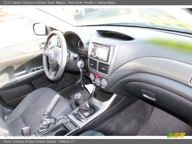 Steel Silver Metallic / Carbon Black 2011 Subaru Impreza Outback Sport Wagon