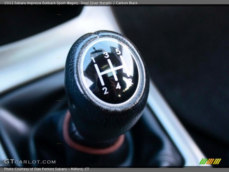 Steel Silver Metallic / Carbon Black 2011 Subaru Impreza Outback Sport Wagon