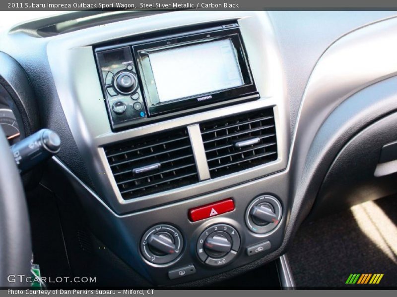 Steel Silver Metallic / Carbon Black 2011 Subaru Impreza Outback Sport Wagon