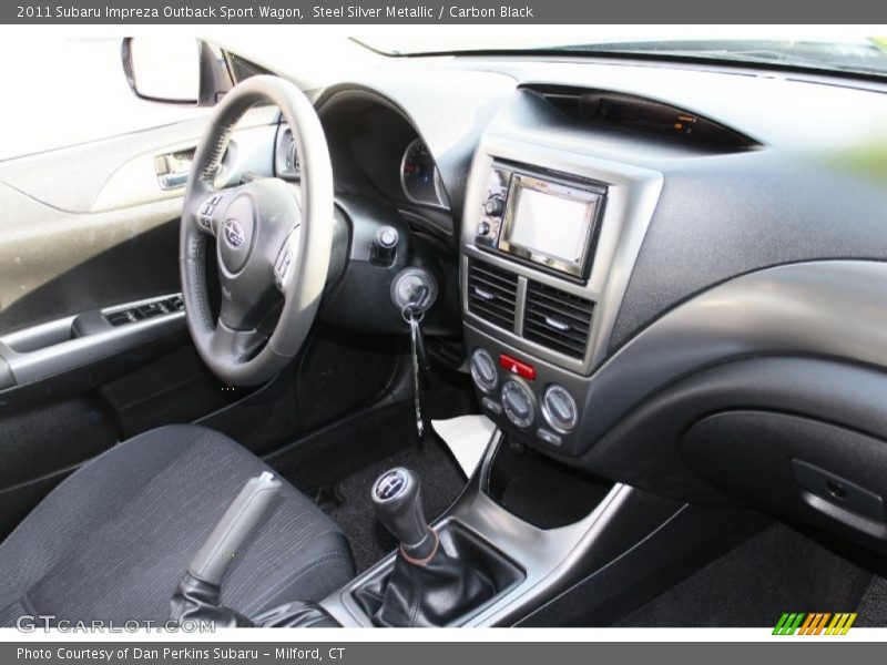 Steel Silver Metallic / Carbon Black 2011 Subaru Impreza Outback Sport Wagon