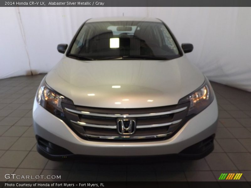 Alabaster Silver Metallic / Gray 2014 Honda CR-V LX