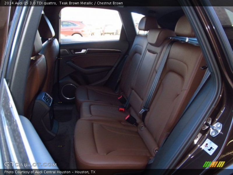 Teak Brown Metallic / Chestnut Brown 2014 Audi Q5 3.0 TDI quattro